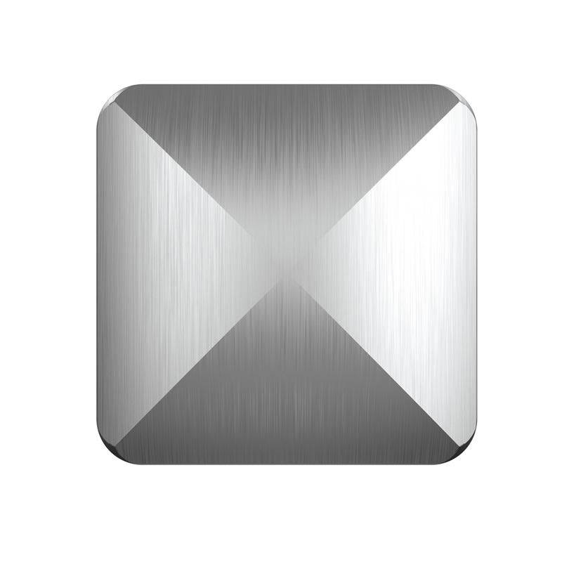 Desktop Kinetic Energy To Vent Stress Relief Fingertip Spinner Toy, Style: Aluminum Alloy Quadril...