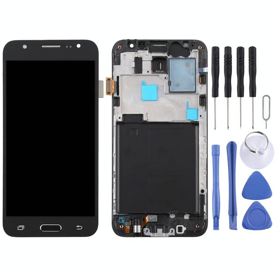 TFT LCD Screen for Galaxy J5 (2015) / J500F Digitizer Full Assembly with Frame (Black)