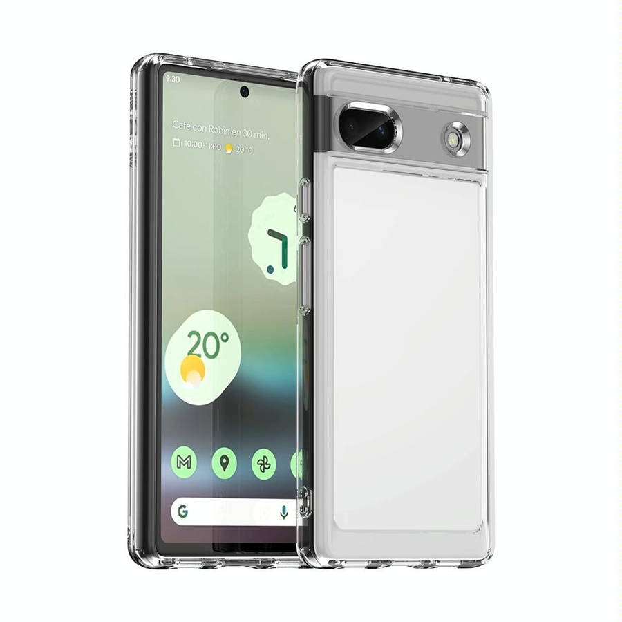For Google Pixel 6a Candy Series TPU Phone Case(Transparent)