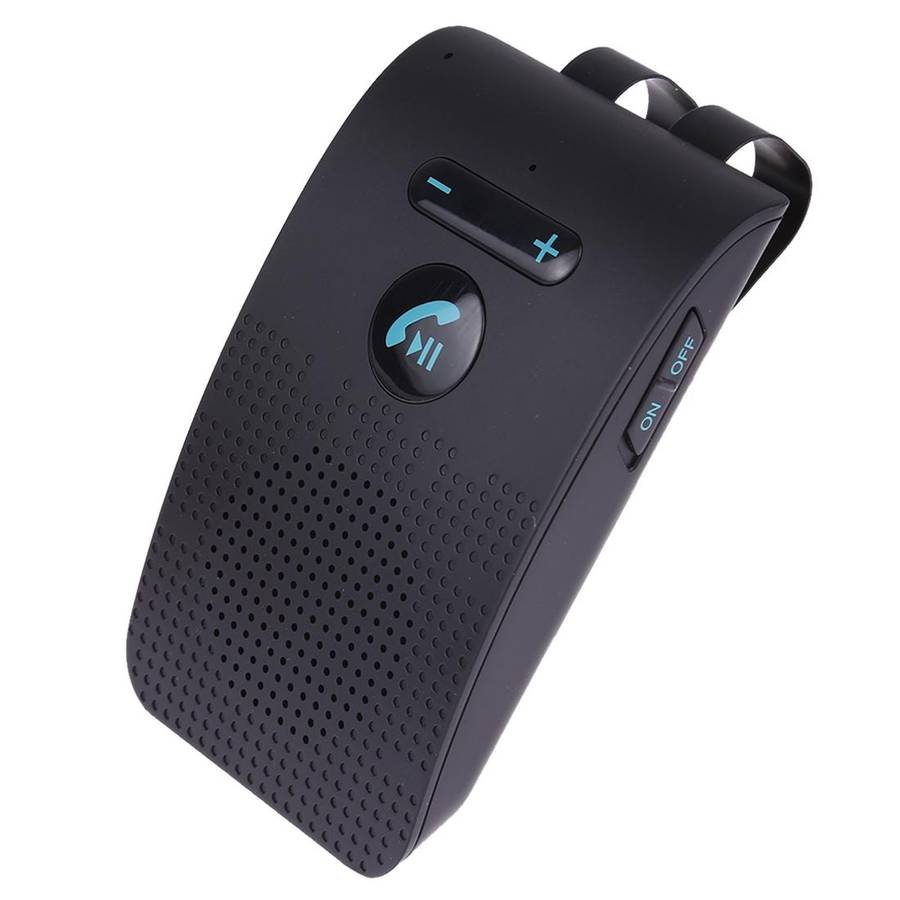 SP09 Multipoint Wireless Bluetooth V4.2 Handsfree Car Kit Speaker Speakerphone, Support Voice Rea...
