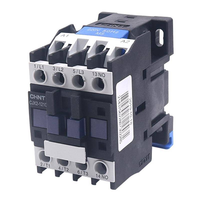 CHNT CJX2-1210 12A 220V Silver Alloy Contacts Multi-Purpose Single-Phase AC Contactor