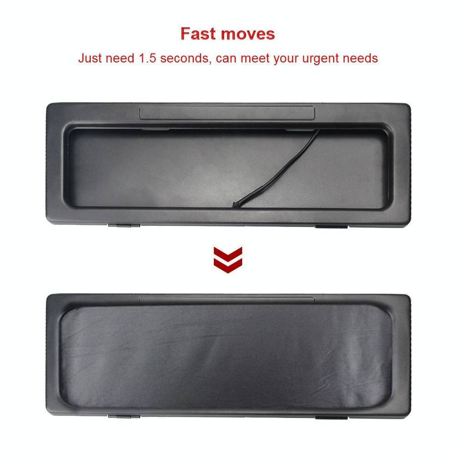 Australian Regulations Front And Rear Dual-Brand Electric Vehicle License Plate Frame