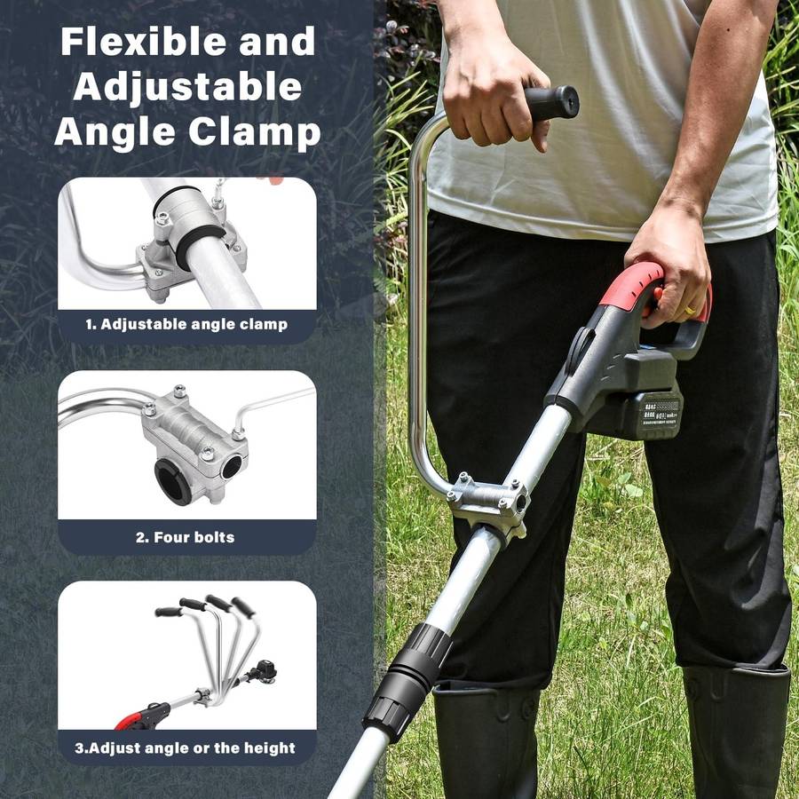 String Grass Trimmer Handle Grip for Lawn Care Landscaping
