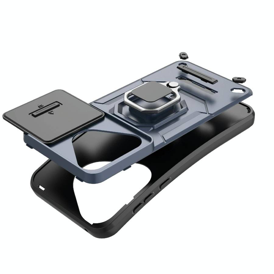 For Huawei Pura 70 Pro / Pura 70 Pro+ Sliding Camshield TPU + PC Shockproof Phone Case with Holde...