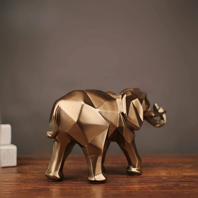 Elephant Sculpture Animal Home Decoration Crafts
