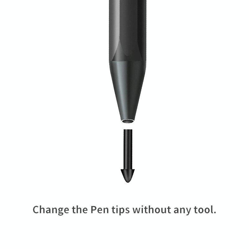 For Lenovo Tab P11 Pro Rechargeable 11.5 Inch TB-J706F Pressure Touch Pen(Silver)