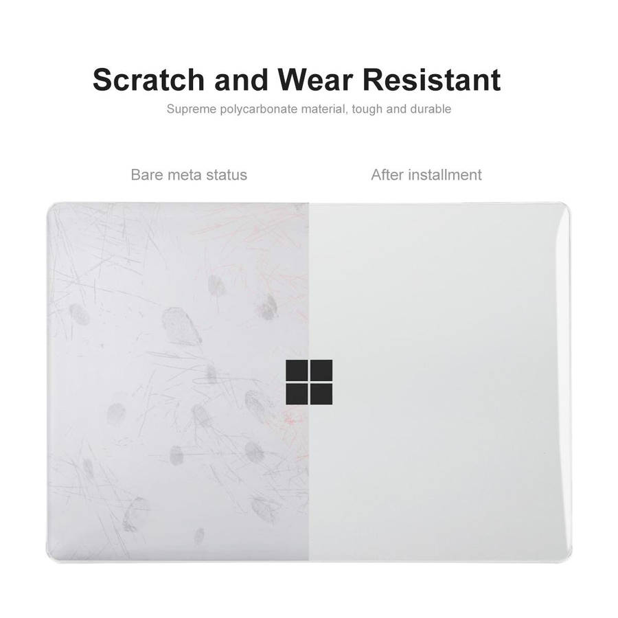 For Microsoft Surface Laptop 3/4/5 13.5 Steel 1868/1951 ENKAY Hat-Prince Shockproof Crystal Hard ...