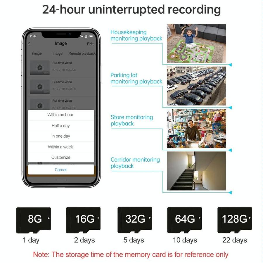 V380 1280X720P Resolution Surveillance Camera Wireless Network Camera HD Mobile Phone Remote Moni...