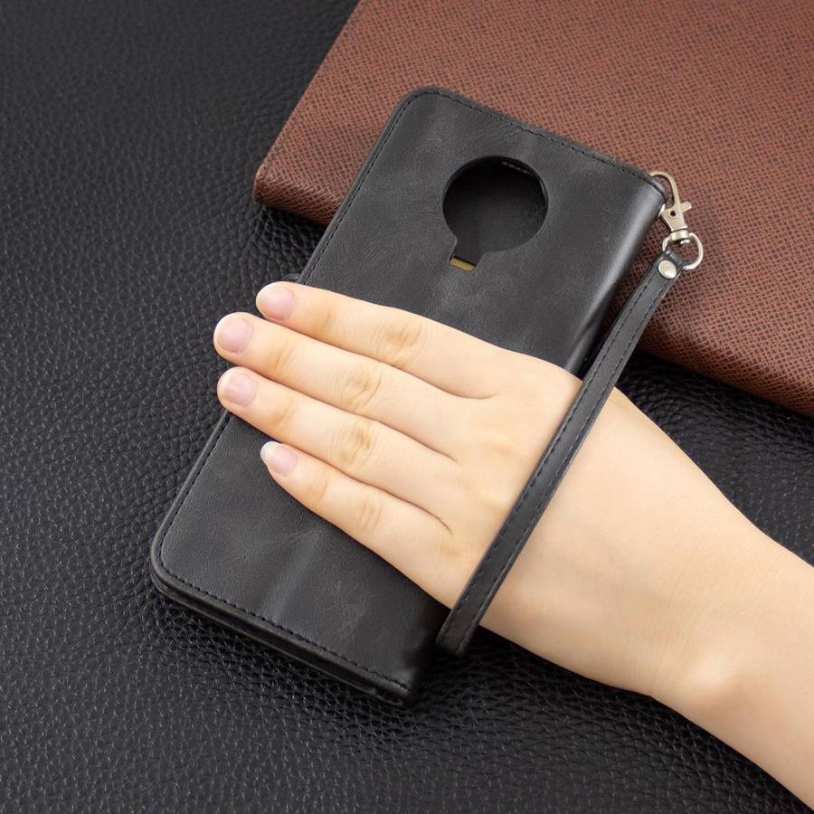 For Nokia G20 / G10 Retro Lambskin Texture Pure Color Horizontal Flip PU Leather Case with Holder...
