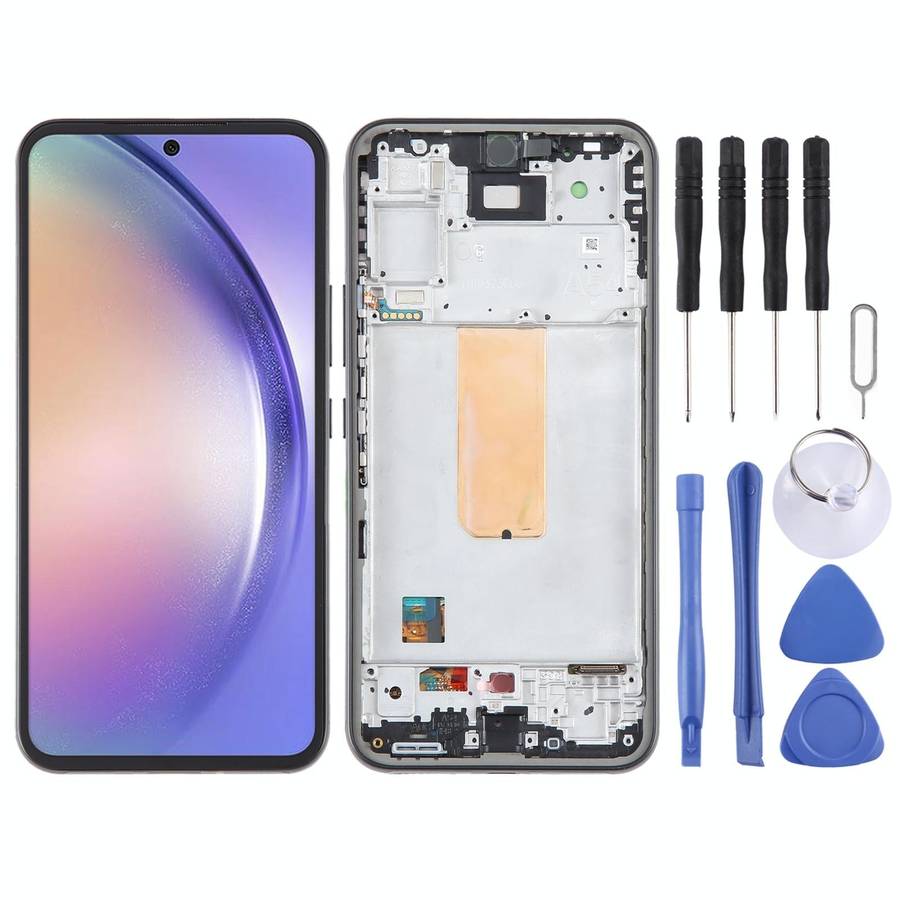 For Samsung Galaxy A54 SM-A546B Original LCD Screen Digitizer Full Assembly with Frame