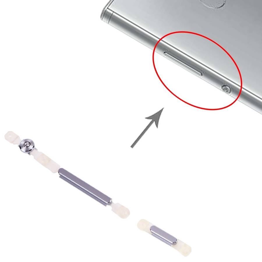 Power Button and Volume Control Button for Sony Xperia XA2 (Blue)