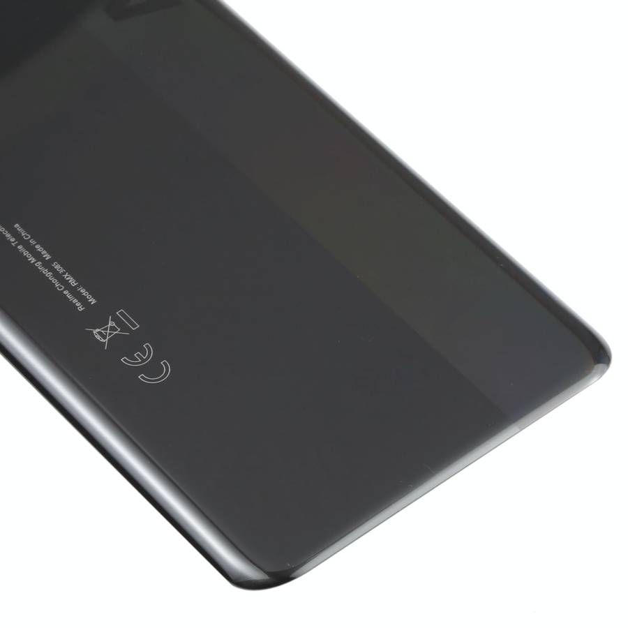 For OPPO Realme 8 4G RMX3085 Battery Back Cover (Black)