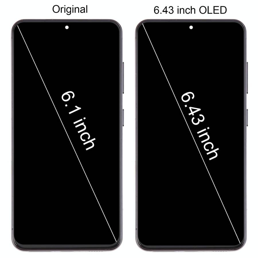 For Samsung Galaxy S23 SM-S911B 6.43 inch EU Version OLED LCD Screen Digitizer Full Assembly with...