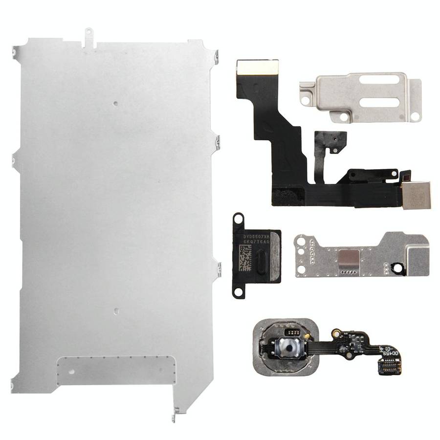 6 in 1 for iPhone 6s Plus LCD Repair Accessories Part Set(Black)