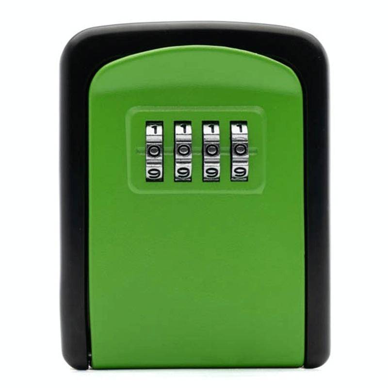 G9 4-digit Password Aluminum Alloy Key Storage Box(Green)