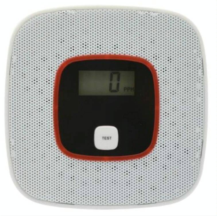 Carbon Monoxide Detector Gas Alarm Sensor Poisoning Gas Tester Human Voice Warning Detector with ...
