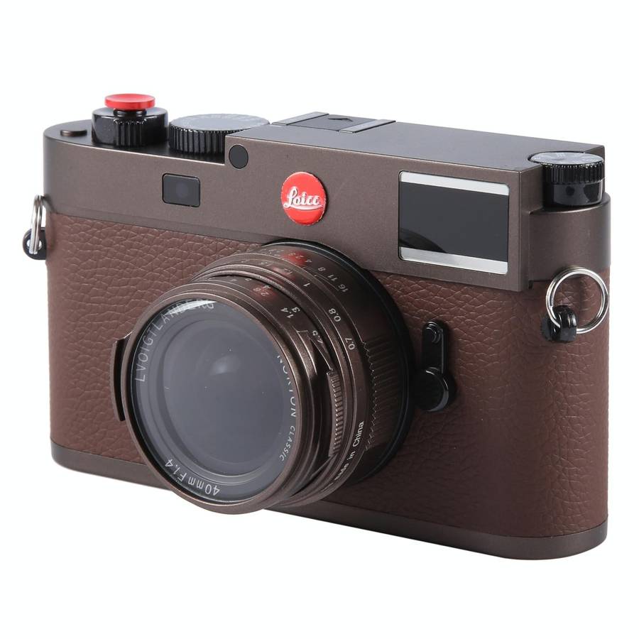 For Leica M11 Non-Working Fake Dummy Camera Model Photo Studio Props(Coffee)