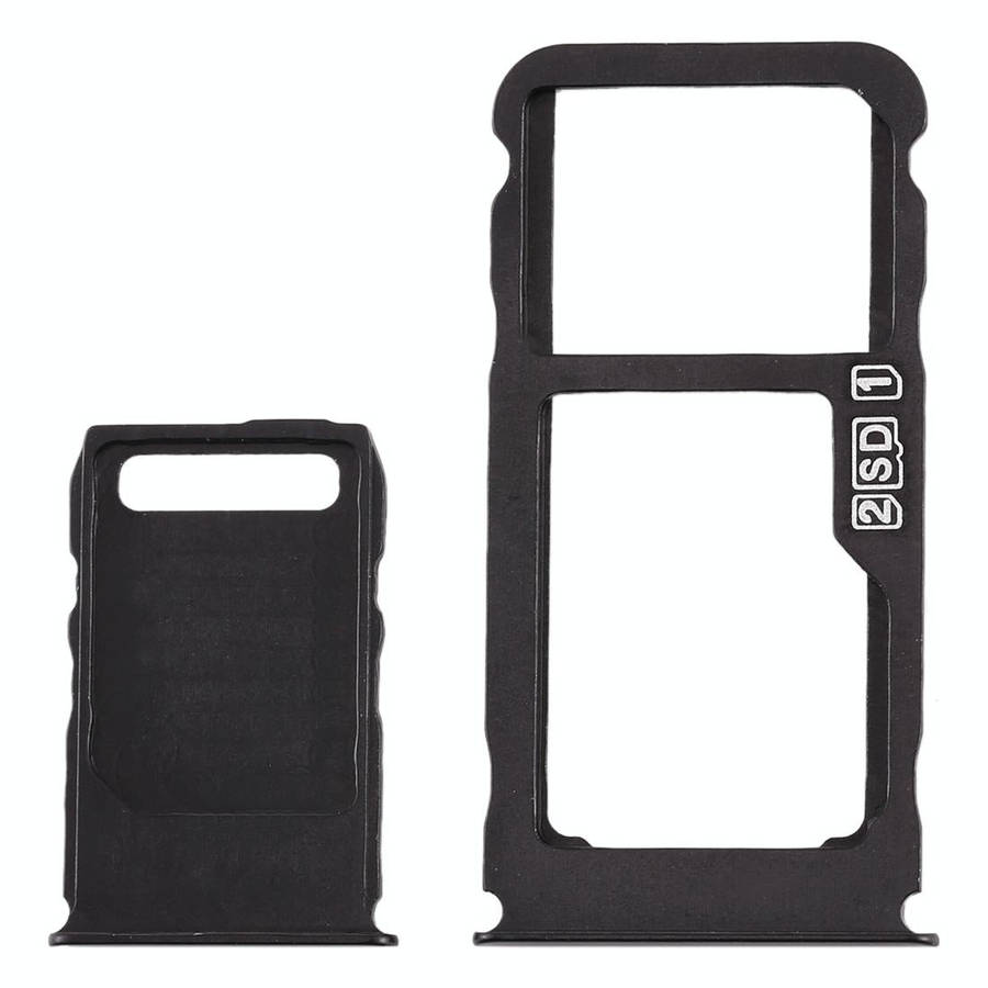 SIM Card Tray + SIM Card Tray + Micro SD Card Tray for Nokia 3.1 Plus (Blue)