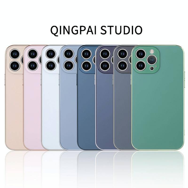 For iPhone 11 Pro Max Electroplating AG Frosted Phone Case(Green)
