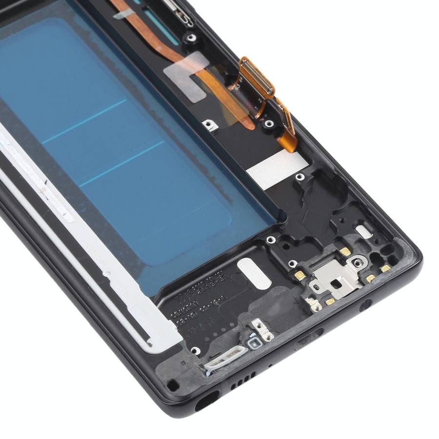 OLED LCD Screen for Samsung Galaxy Note 8 SM-N950 Digitizer Full Assembly with Frame (Black)