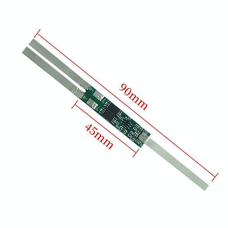 5pcs 7.4V Plus Nickel Long Strip Lithium Battery Protection Board 6A Overcurrent Battery Protecti...