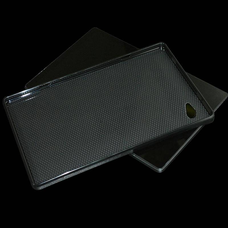 For Blackview Tab 15 / Tab 15 Pro Black Lightweight Matte Tablet Protective Cover Anti-Drop Silic...
