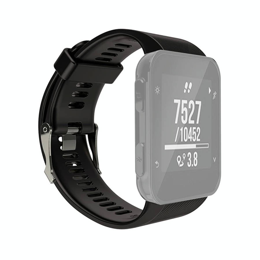 For Garmin Forerunner 30 / 35 Silicone Watch Band(Purple)