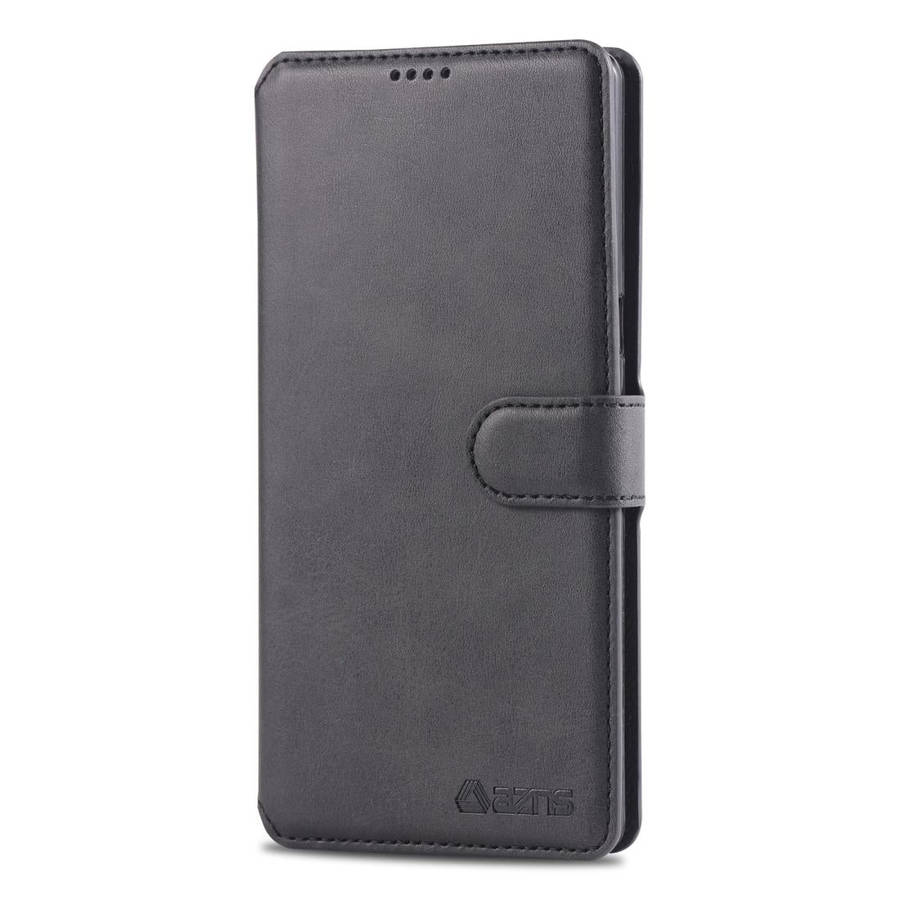 For Galaxy Note 8 AZNS Calf Texture Magnetic Horizontal Flip PU Leather Case with Holder & Card S...