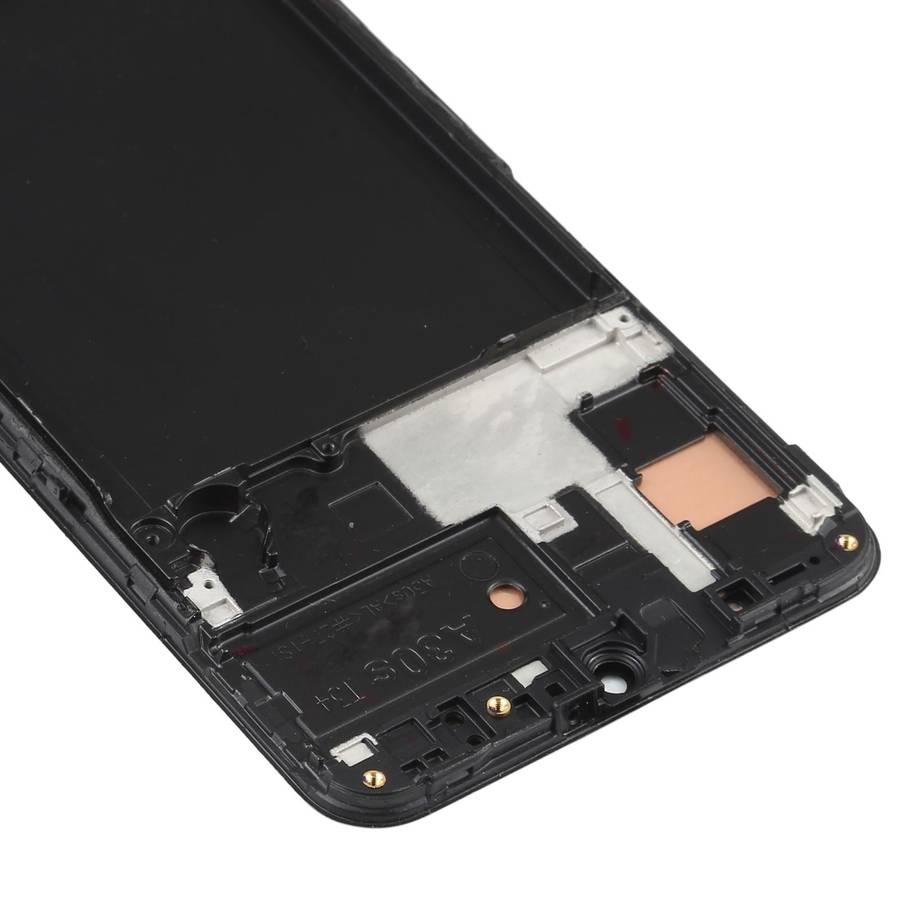 6.36 inch OLED LCD Screen for Samsung Galaxy A30S SM-A307 Digitizer Full Assembly with Frame (Black)