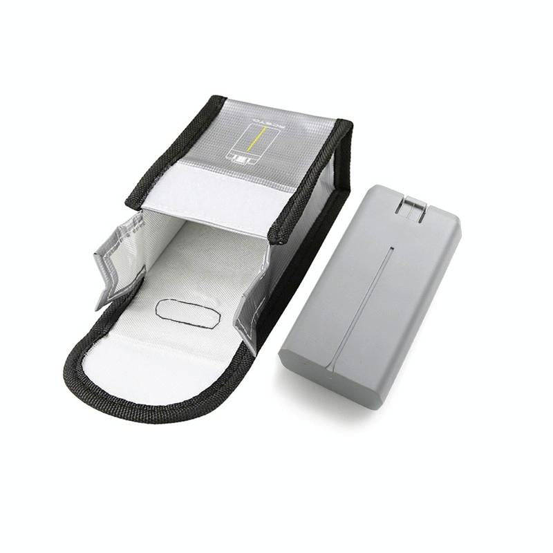 For DJI Mavic Mini 2 SE RCSTQ Battery Explosion-proof Bag Lithium Battery Storage Bag Drone Acces...