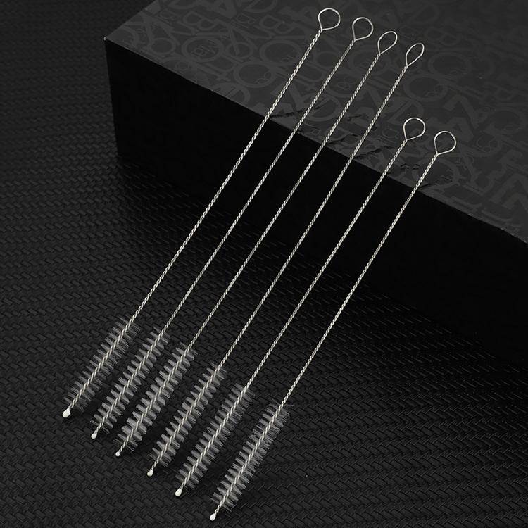 50 PCS Stainless Steel Brush Bottle Cleaning Brush, Size: 20cm