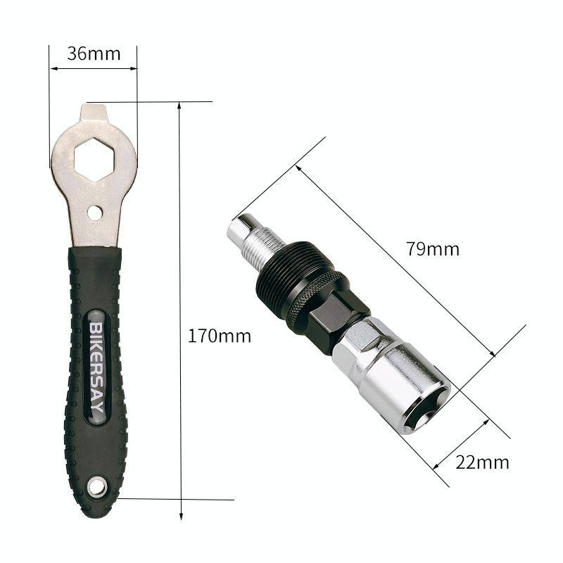 BIKERSAY Bicycle Disc Crank Rama Removal Tool, Model: BT015T