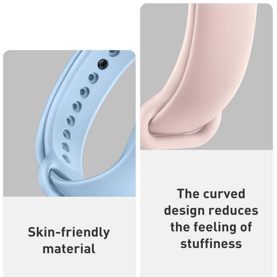 For Xiaomi Mi Band 7 Original Xiaomi Silicone Watch Band(Pink)