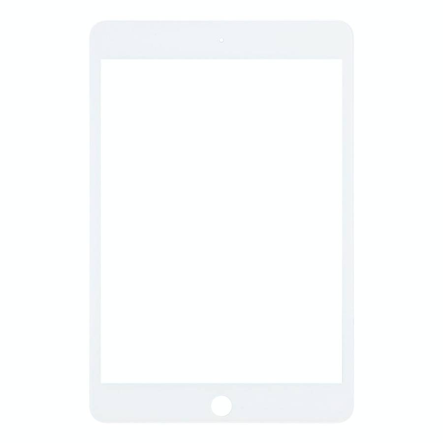 For iPad mini 4 Front Screen Outer Glass Lens with OCA Optically Clear Adhesive(White)