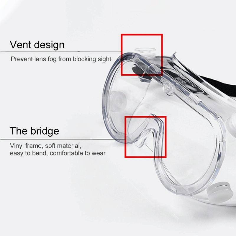 1621AF Anti-fog Anti-chemical Anti-shock Anti-splash Goggles