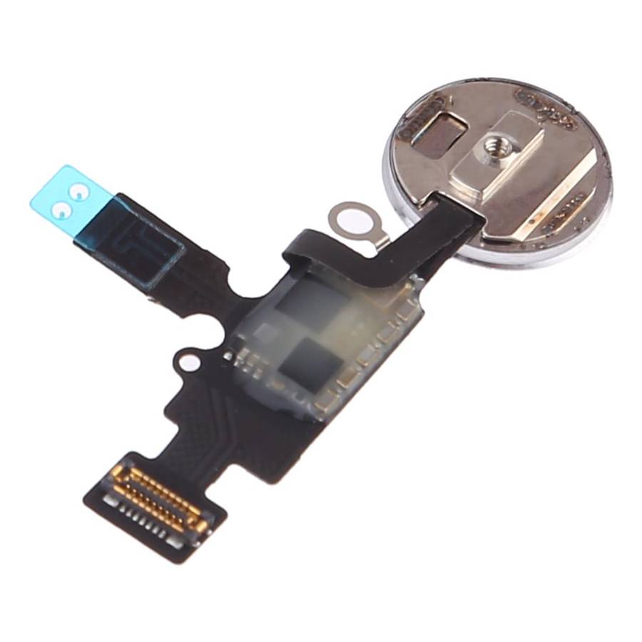New Design Home Button (2 nd ) with Flex Cable for iPhone 8 Plus / 7 Plus / 8 / 7(Silver)