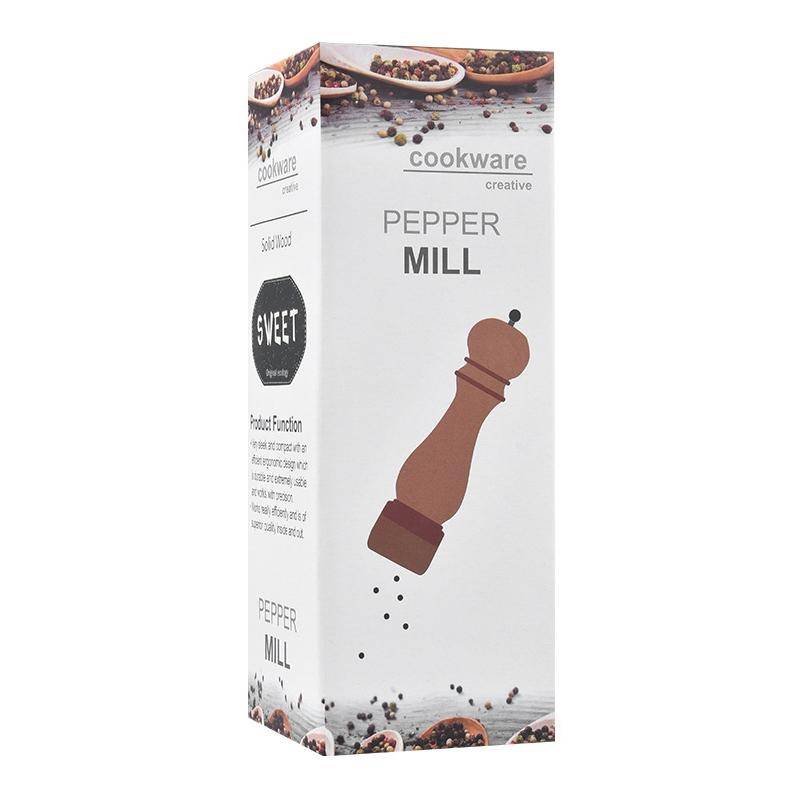 Acrylic Transparent Pepper Grinder Manual Pepper Grinder Ceramic Core Multi-Purpose Seasoning Bot...