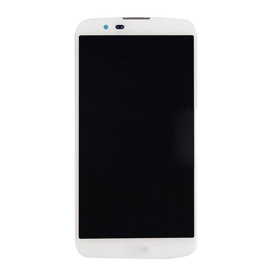 TFT LCD Screen for LG K10 Digitizer Full Assembly with Frame (White)