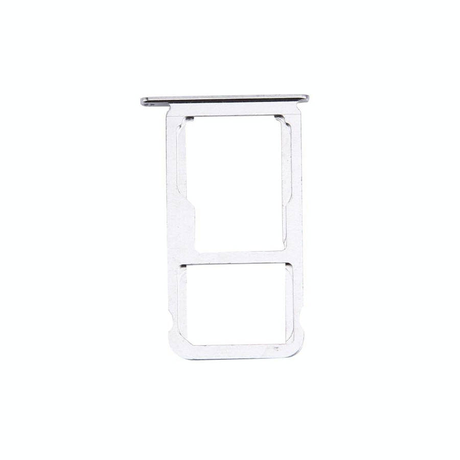 For Huawei P9 Nano SIM + Micro SD / Nano SIM Card Tray(Silver)