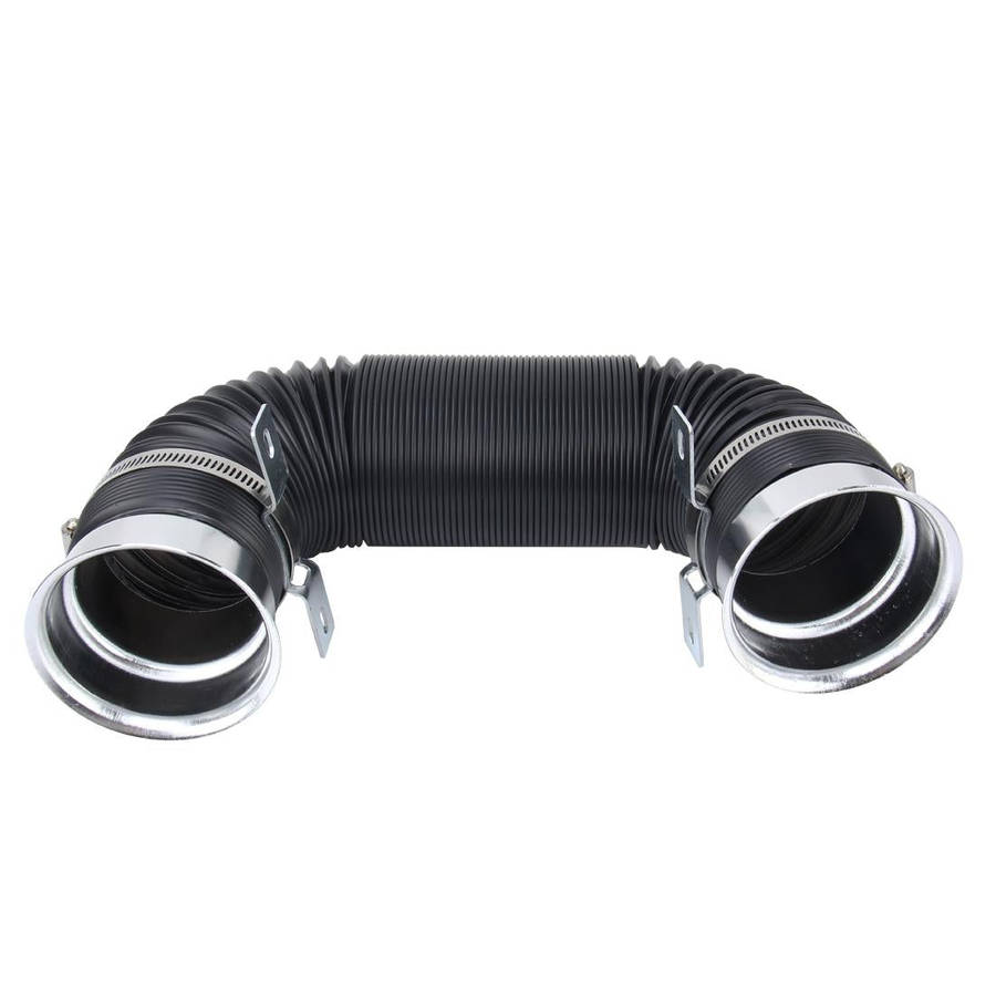 Car Auto Universal Tube Air Filter Adjustable Cold Air Injection Intake System Pipe Without Air F...