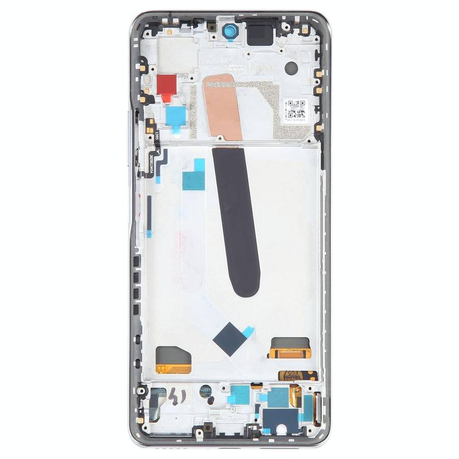 OLED LCD Screen For Xiaomi 11X Pro Digitizer Full Assembly with Frame(Silver)