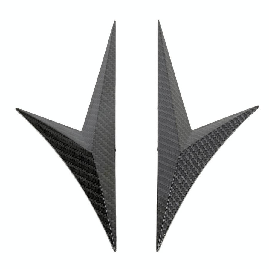 Modified Fender Side Wing Sticker Blade Side Shark Gill Car Body Decorative Sticker for Honda 10t...