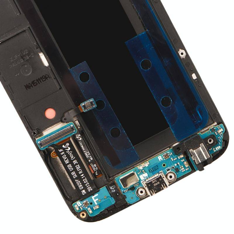 Original Super AMOLED LCD Screen For Samsung Galaxy S6 SM-G920F Digitizer Full Assembly with Fram...