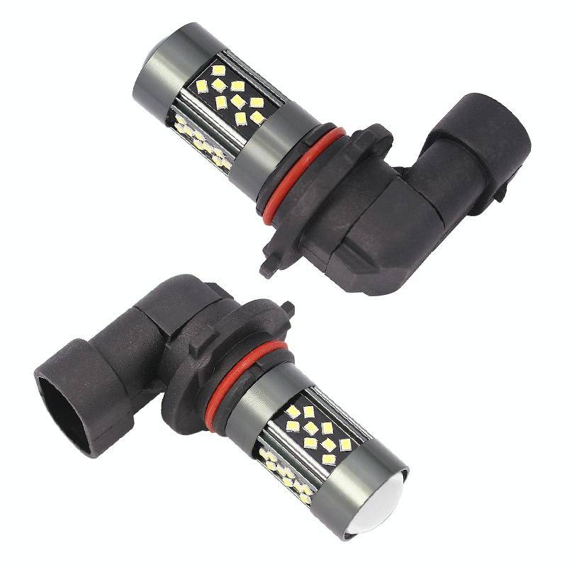 1 Pair 9005 12V 7W Strobe Car LED Fog Light(Lime Light)
