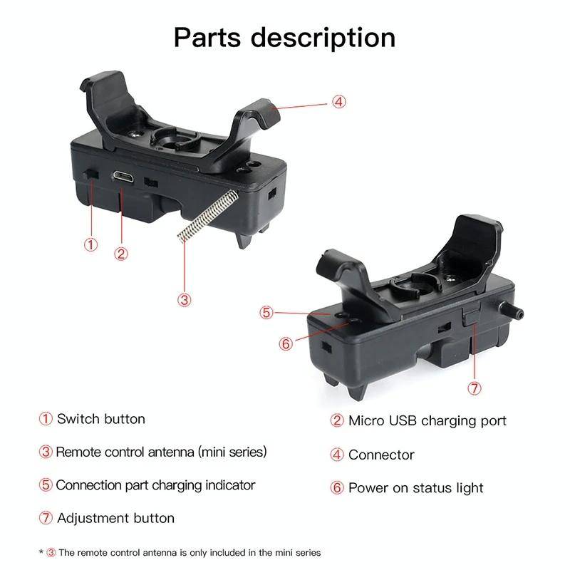 For DJI Mini 2 Drone RCSTQ Transport Thrower Drop Device