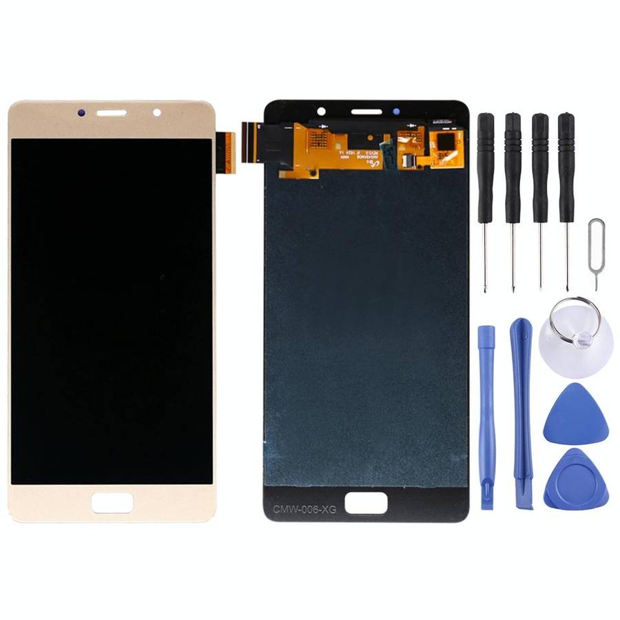 OEM LCD Screen for Lenovo Vibe P2 P2c72 P2a42 with Digitizer Full Assembly (Gold)