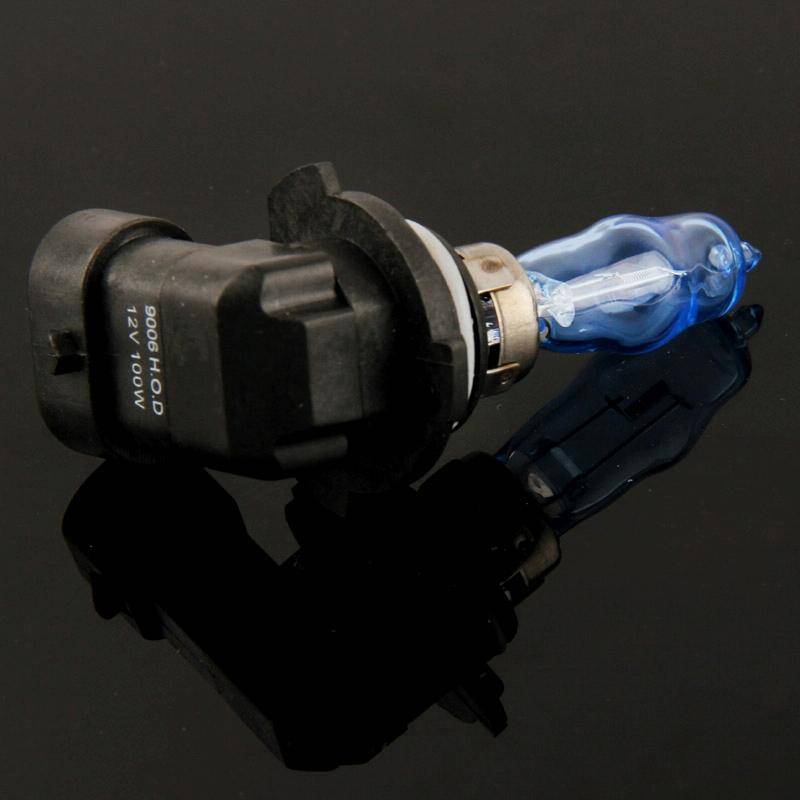 HOD 9006 Halogen Bulb, Super White Car Headlight Bulb, 12 V / 100W, 6000K 2400 LM (Pair)