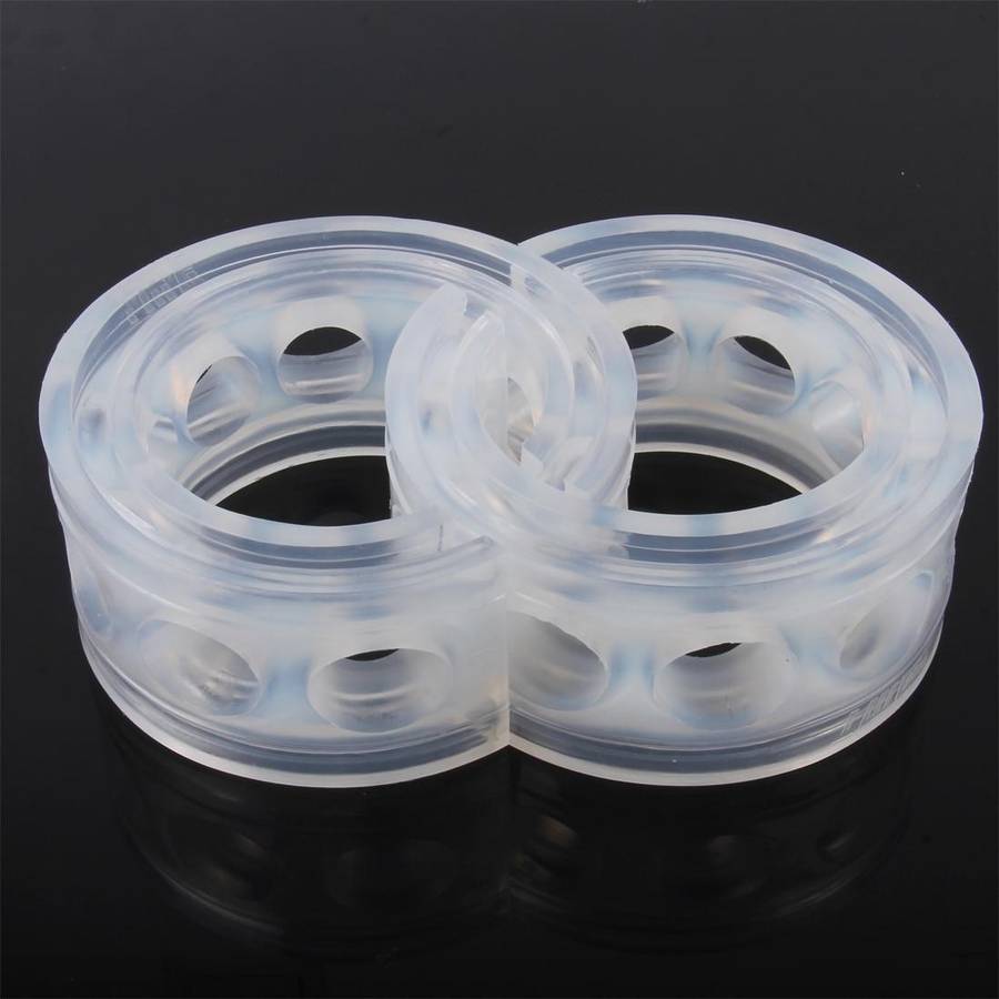 2 PCS Car Auto B Type Shock Absorber Spring Bumper Power Cushion Buffer, Spring Spacing: 34mm, Co...