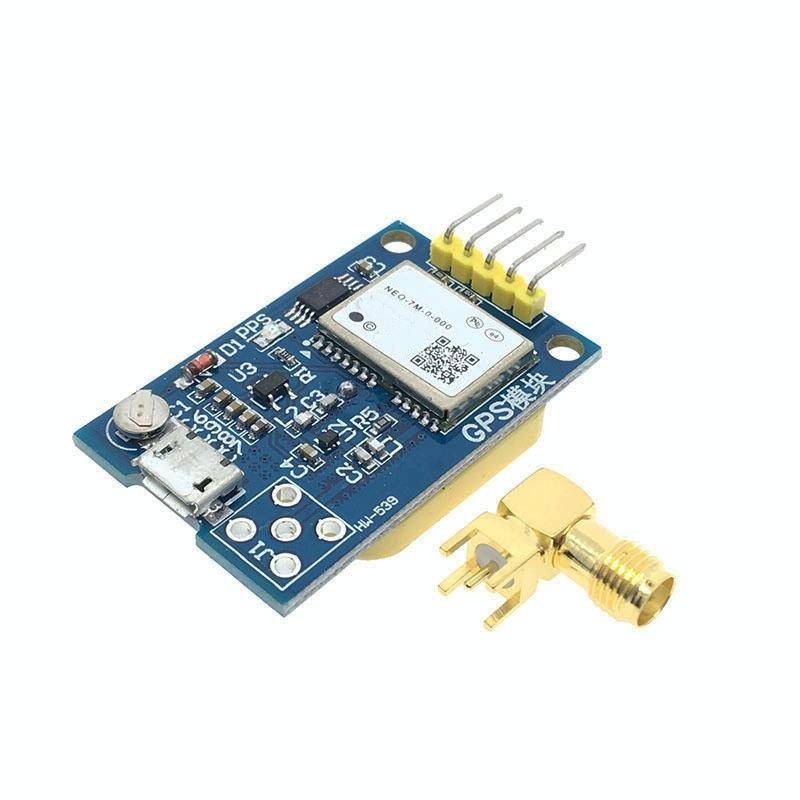 HW-539 GPS Module NE0-7M Satellite Positioning Module 51 SCM MCU for Arduino(HW-539 7M GPS)
