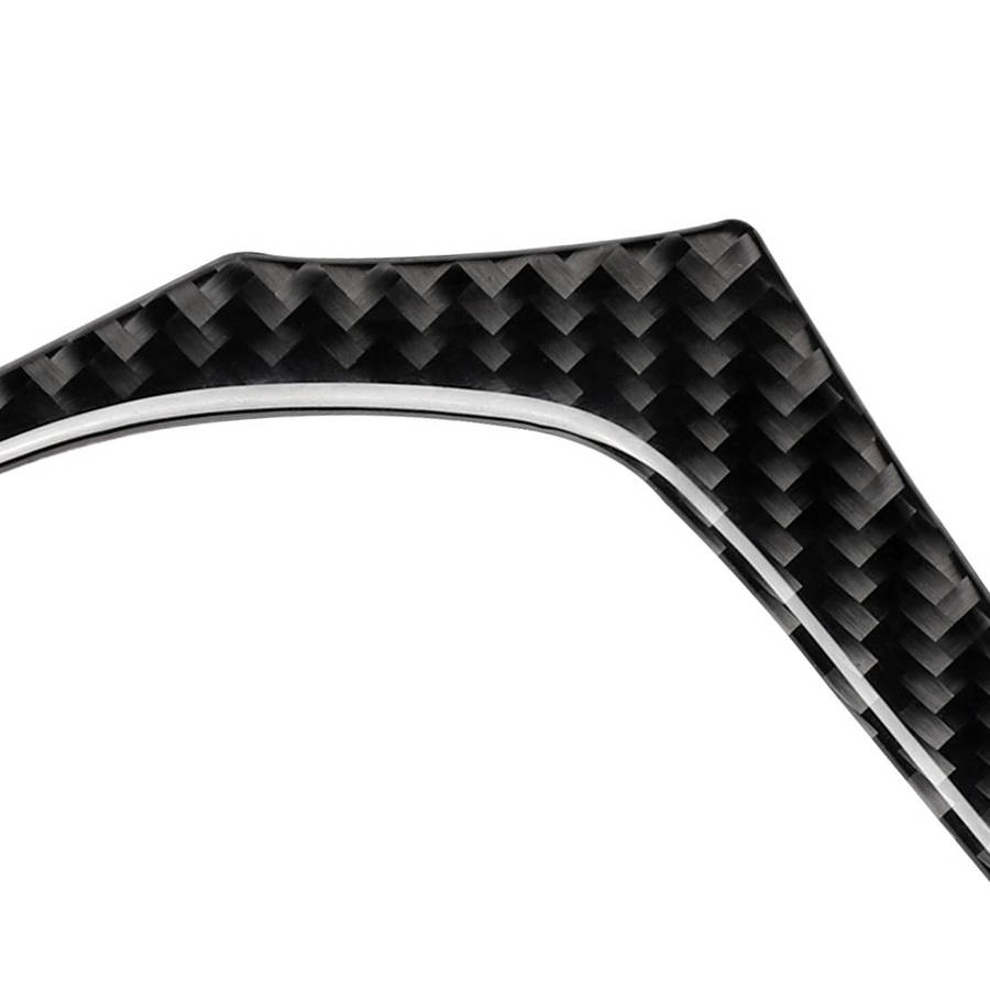 Car Carbon Fiber Steering Wheel Lower Panel Decorative Sticker for BMW G30(2018-2020) / G01(2018-...